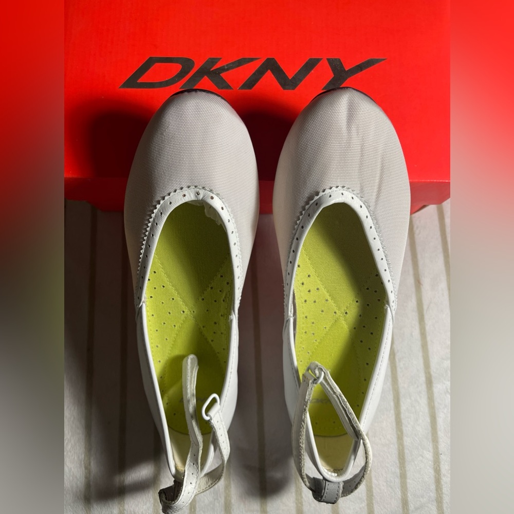 DKNY Mary Jane Flats Mesh/Suede Size CLEARANCE - ANY 2 PAIRS OF SHOES $35